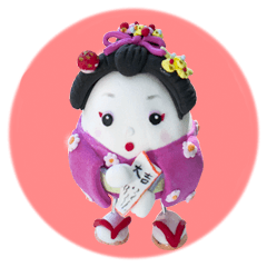tamagochan clay dolls