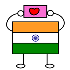 moving India flag