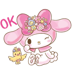 Stiker Cantik My Melody♪