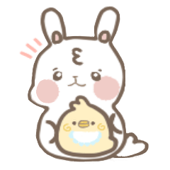 bunny wink and linlin chick