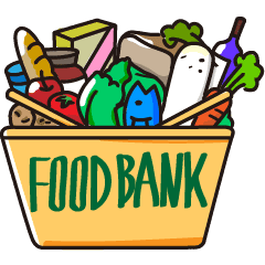 Japan Food Bank Associaion Stiker Line Line Store