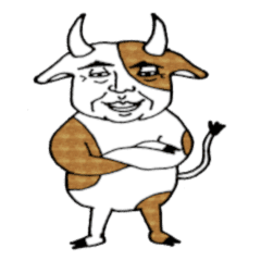 おっさんホルスタイン Line スタンプ Line Store おっさんホルスタイン Line スタンプ Line Store