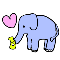 Elephant and Banana are friends