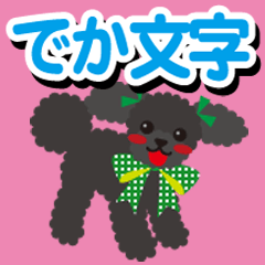 RUBY&FRIEND [toy poodle/Black] BIG