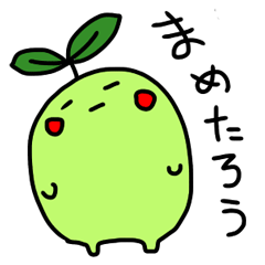 Mametarou, It is a bean (?) fairy.