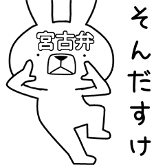 Dialect rabbit [miyako_iwate]