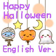 Happy Halloween Sarala98 English Ver Line Stickers Line Store