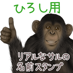 Hiroshi Monkey's real name Sticker