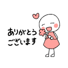 A girl's life stickers