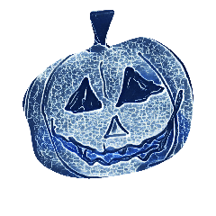 Halloween Art Stamp