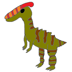 Dinosaurs series-Parasaurolophus-