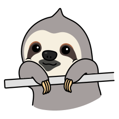 A cute sloth, Nuri