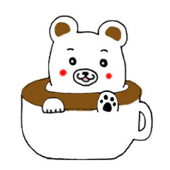 3D Latte Art Bear
