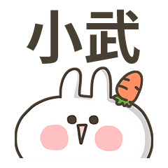 【小武】專用貼圖-蘿蔔兔
