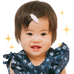 Cute Koharuchan stamp