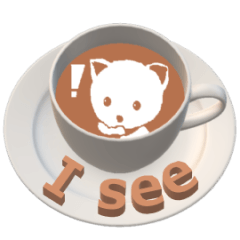Cafe Latte Art with A Cat (English)