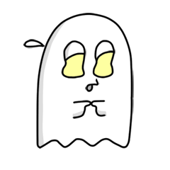 A timid ghost