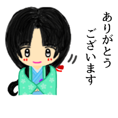 Princess Sticker Azuchi Momoyama period