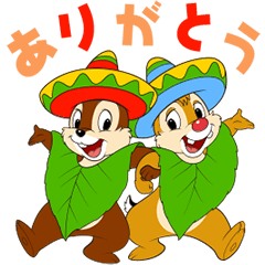 Chip 'n' Dale 動態貼圖（夏季篇）