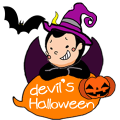 Little devil's Happy Halloween !