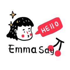 Emma-名字-Sticker