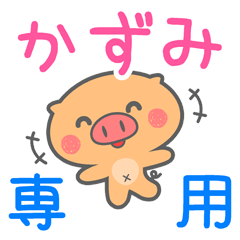 「かずみ」さん 専用スタンプ