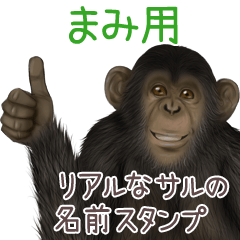 Mami Monkey's real name Sticker