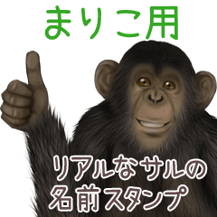 Mariko Monkey's real name Sticker