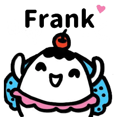 Miss Bubbi name sticker - For Frank