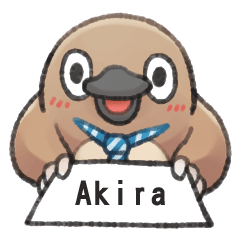 Unfriendly animals shout my name:Akira
