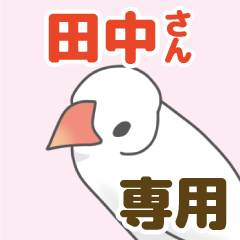【田中専用】文鳥さんスタンプ