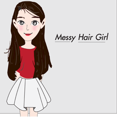 Messy Hair Girl