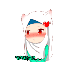hijab neko girl
