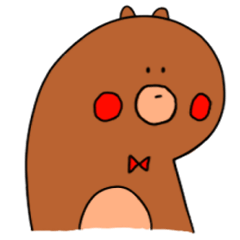 The Bear and his happy friends