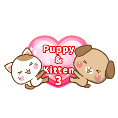 Puppy and Kitten Stickers 3