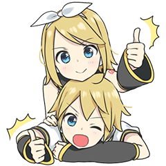 KAGAMINE RIN / KAGAMINE LEN Pom Ver.