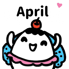 Miss Bubbi name sticker - For April