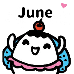 Miss Bubbi name sticker - For June