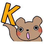 K bear.