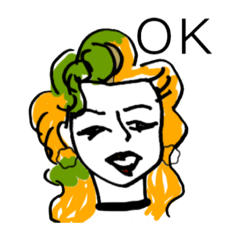 Two colors stamp - LINE スタンプ | LINE STORE