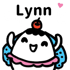 Miss Bubbi name sticker - For Lynn