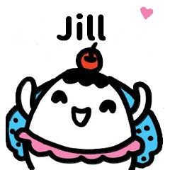 Miss Bubbi name sticker - For Jill