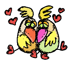 Love Heart Bird