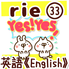 【りえ/rie】専用33＜英語/English＞