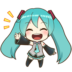 キュン！と初音ミク