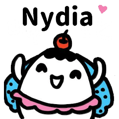 Miss Bubbi name sticker - For Nydia