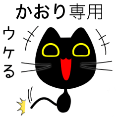【かおり】専用の黒猫です