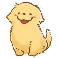 もふもふゴルちゃん 子犬ver Line スタンプ Line Store もふもふゴルちゃん 子犬ver Line スタンプ Line Store