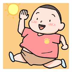 Toshio of Chubby boy