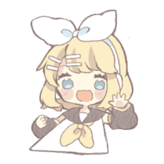 鏡音リンの日常スタンプ Line スタンプ Line Store